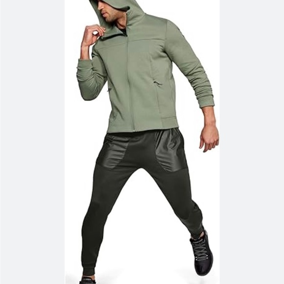 Under Armour Other - Under Armor XXL Men’s Sportsyle Elite Utility Full Zip Hoodie. Moss Green